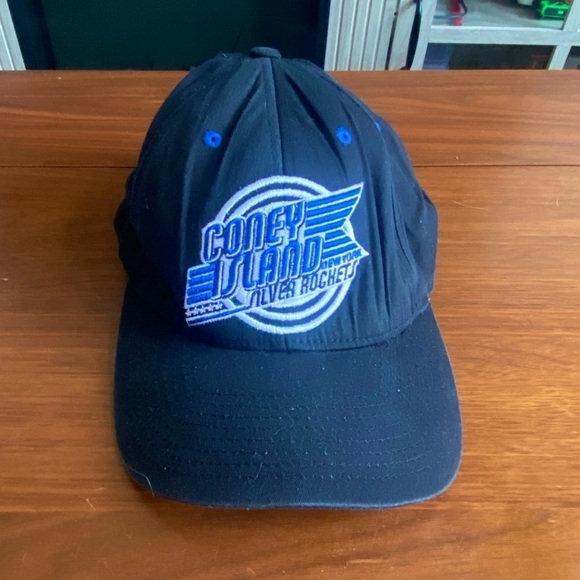 Retro Coney Island Silver Rockets Hat - Picture 1 of 4